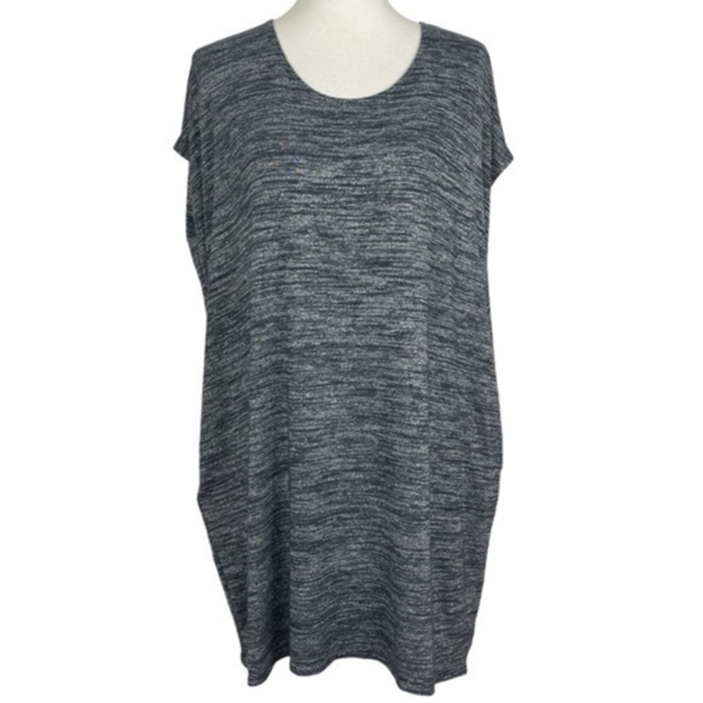 Aritzia Wilfred Free Heather Gray Lorelei Shirt Dress